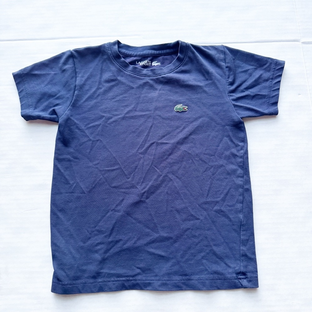Lacoste Boy’s Ultra Dry Sports T-shirt and
Tommy Hilfiger T-Shirt in Grey - Picture 7 of 16